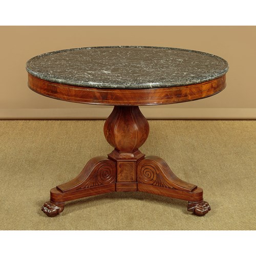 Marble Top Gueridon Centre Table C.1860
