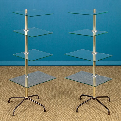 Pair Of Modernist Shop Display Stands C.1960