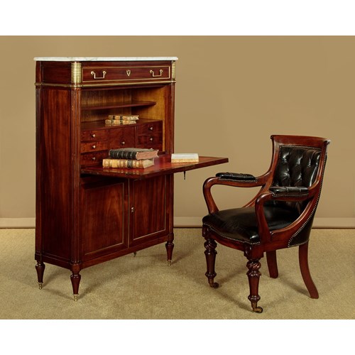 Mahogany Secretaire Abattant C.1830