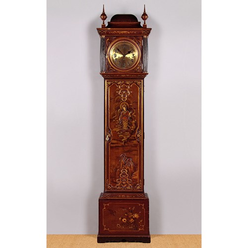 Chinoiserie Longcase Clock C.1930