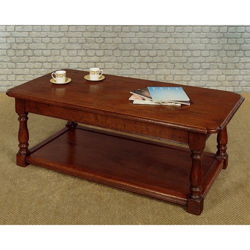 Large Oak Coffee Table