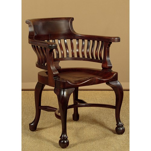 Walnut Desk Chair C.1905