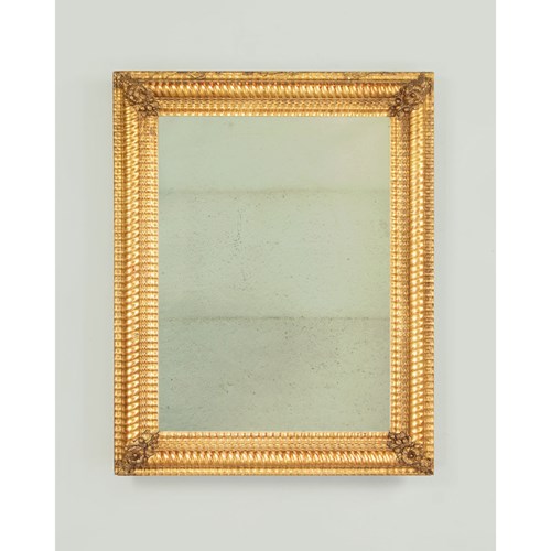 Small French Gilt Mirror C.1880