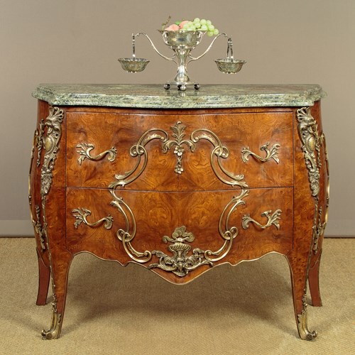 Louis XV Style Bombe Commode C.1960