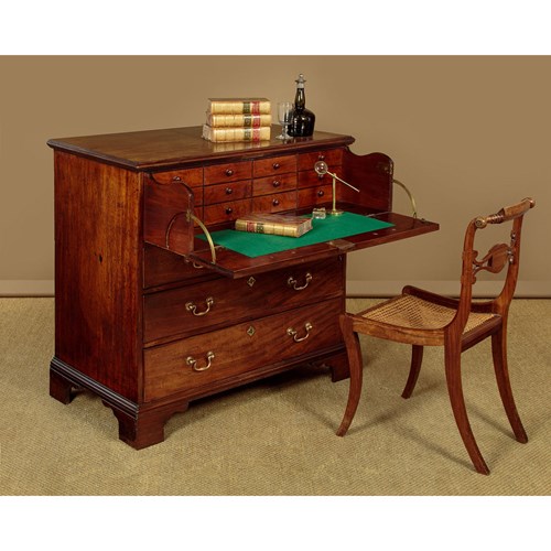 Secretaire Bureau Chest Of Drawers C.1820