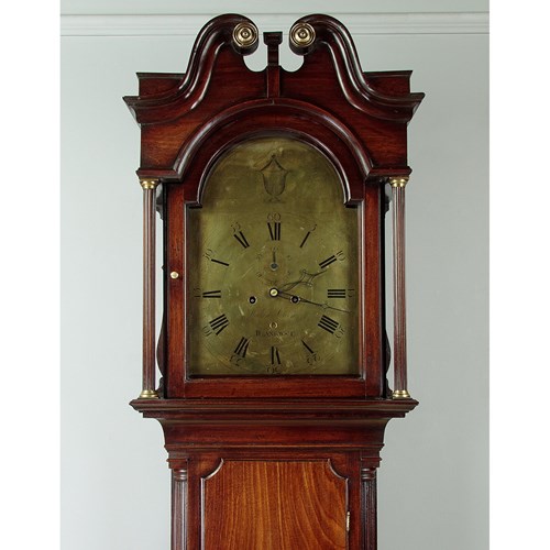Mahogany Longcase Clock By Watkin Owen Of Llanrwst C.1800