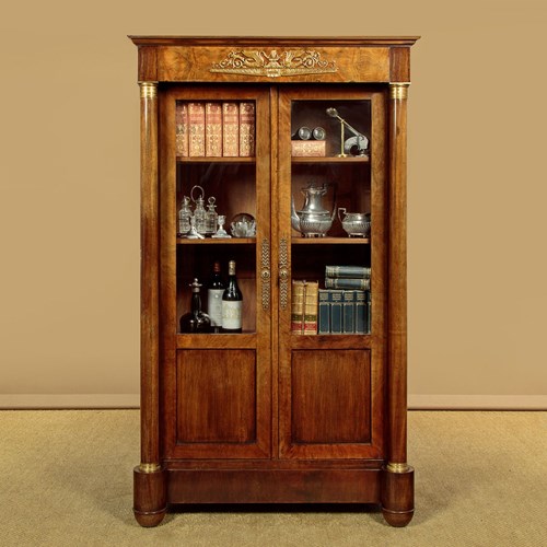 French Empire Style Bookcase C.1890