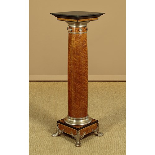 Empire Style Column Bust Stand C.1900