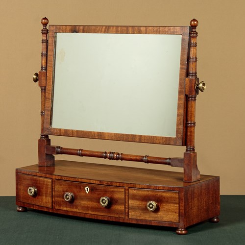 Small Mahogany Toilet Mirror C.1830