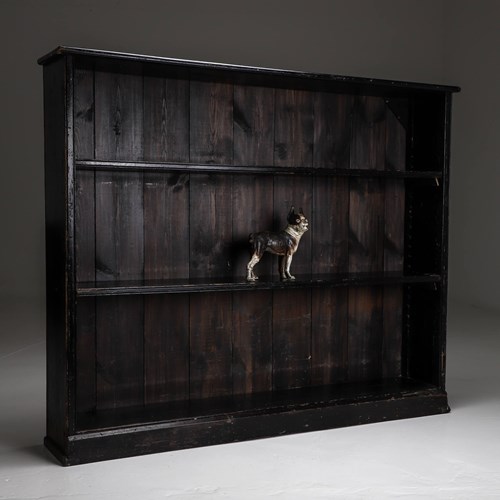 Antique Ebonised Book Case