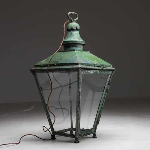 Antique W Parkinson & Co Lantern