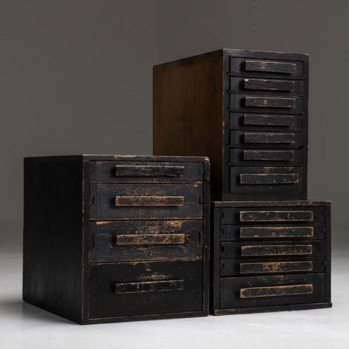 Collection Of Workshop Drawers