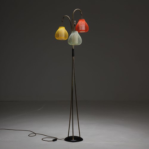 Vintage Mid Century Italian Floor Lamp