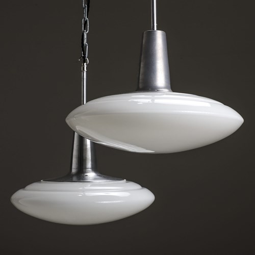 Merchant Adventures Opaline Pendant Lights – 4 Available