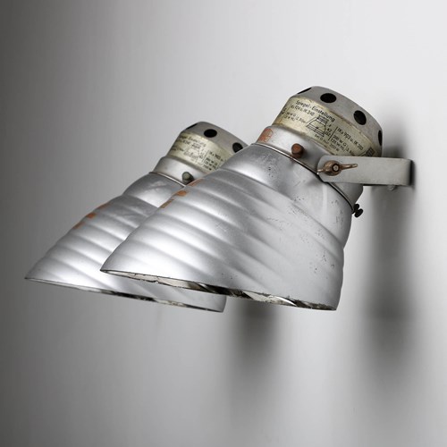 Mercury Glass Wall Lights By Zeiss Ikon – 4 Available