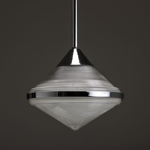 Mid Century Industrial Holophane