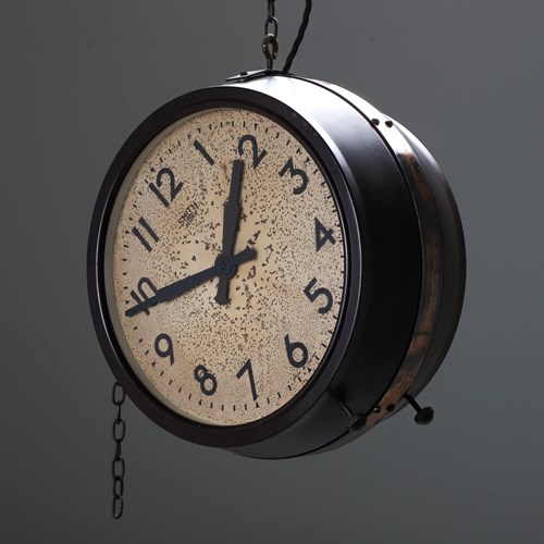 Smiths Double Sided Clock