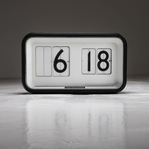 Vintage 1950’S Station Flip Clock By Solari C. Udine