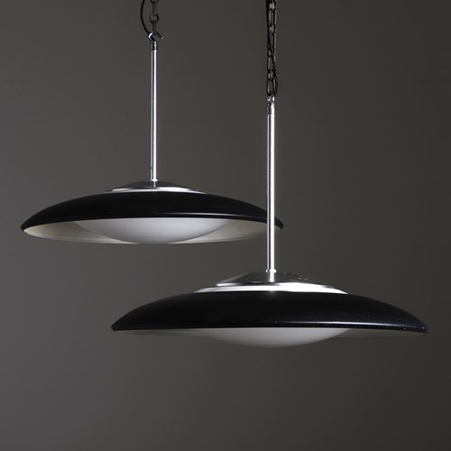 Vintage Ellipse Opaline By Merchant Adventurers Ltd – 2 Available