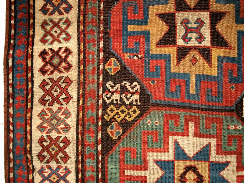 Antique Caucasian Kazak Rug with Memling Guls-cotswold-oriental-rugs-6-main-637774230872869237.JPG