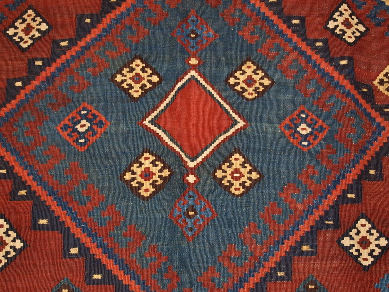 Antique Persian Tribal Qashqai Kilim-cotswold-oriental-rugs-p1088860-main-637792387959556868.JPG