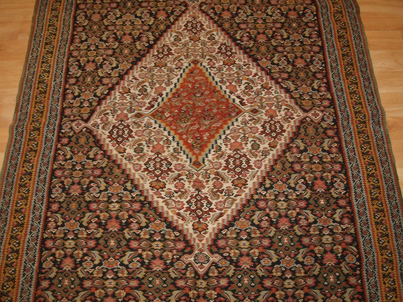 A Fine Persian Senneh Kilim With Medallion Design-cotswold-oriental-rugs-p1089131-main-637884692408913027.JPG