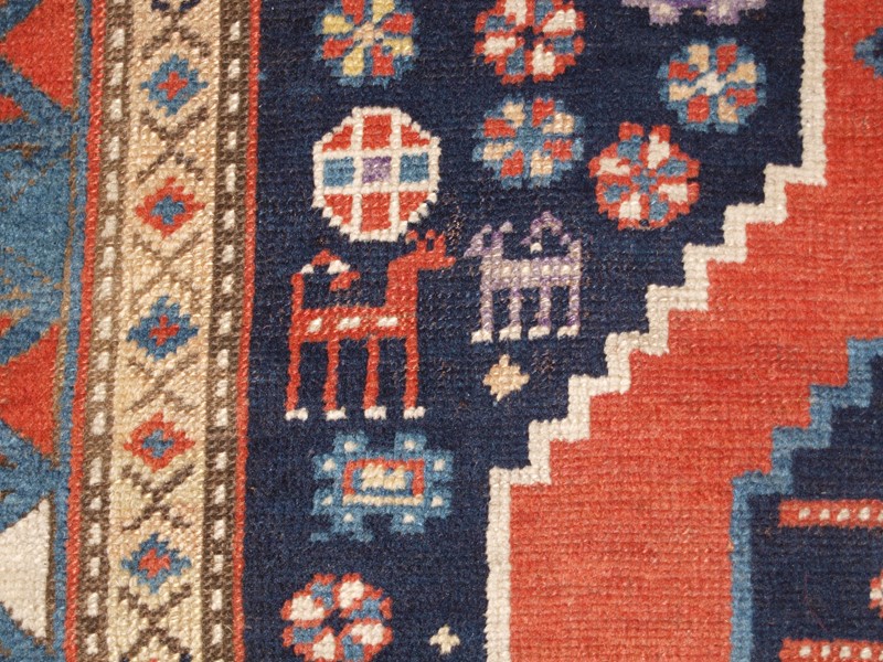 Antique Caucasian Karabagh or Armenian Kazak Rug-cotswold-oriental-rugs-p1089254-main-637850266967979364.JPG