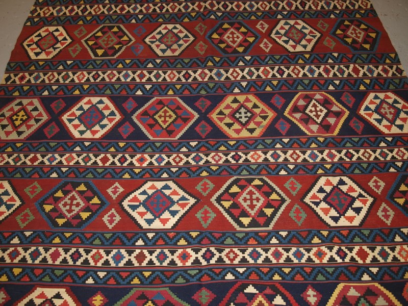 Antique Caucasian Shirvan Banded Kilim-cotswold-oriental-rugs-p1105564-main-637746542142827471.JPG