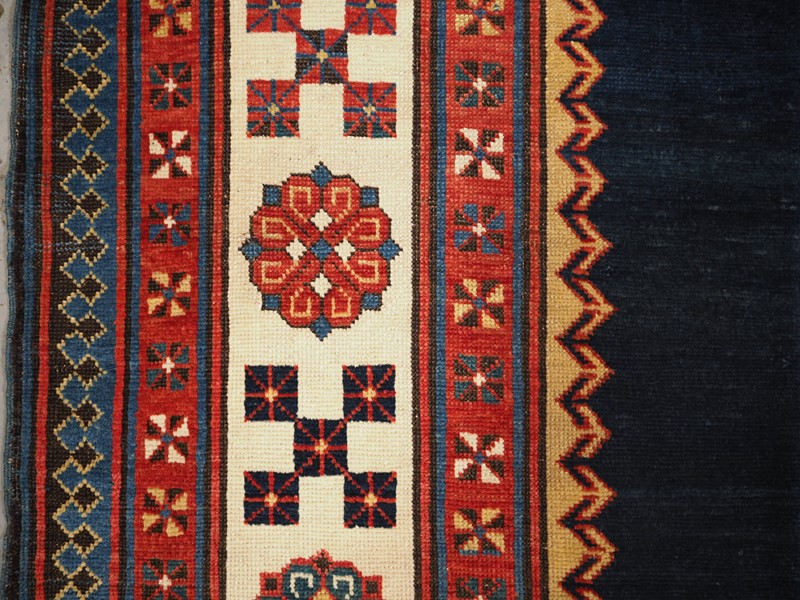 Antique Caucasian Talish Long Rug, Indigo Field-cotswold-oriental-rugs-p1190055-main-637744029838653428.JPG