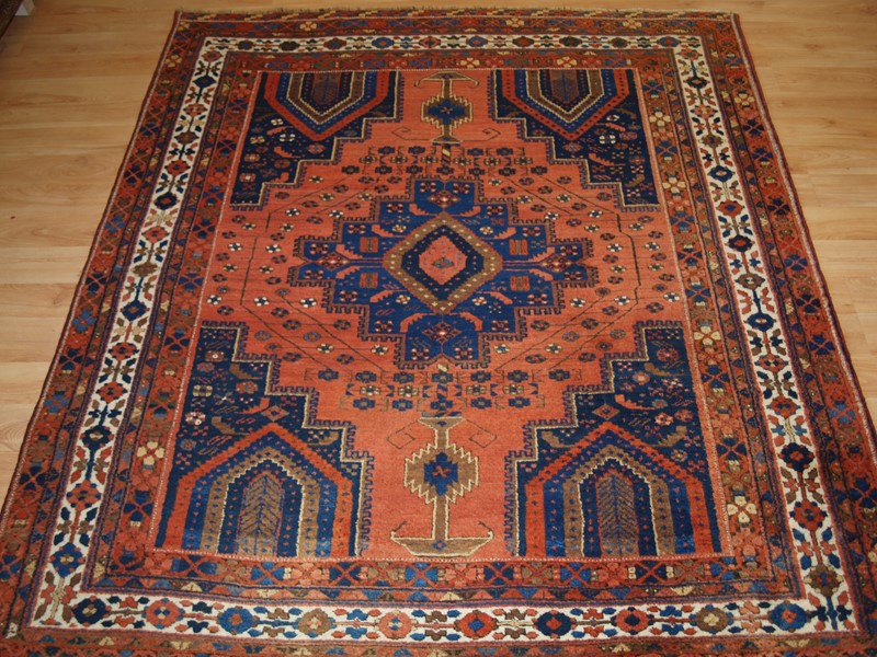 Antique Afshar Neriz Rug With Vase Design-cotswold-oriental-rugs-p2073922-main-637855428944183102.JPG