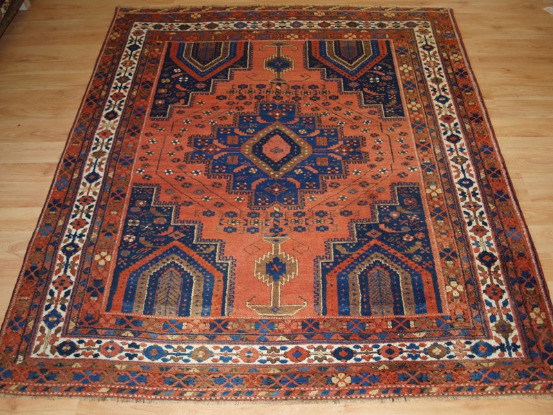 Antique Afshar Neriz Rug With Vase Design-cotswold-oriental-rugs-p2073923-main-637855428970120735.JPG