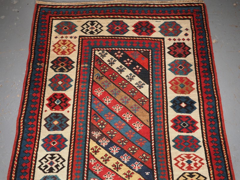 Antique Caucasian Gendje Kazak Runner -cotswold-oriental-rugs-p2230034-main-637745542098156355.JPG