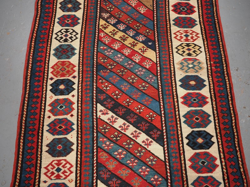 Antique Caucasian Gendje Kazak Runner -cotswold-oriental-rugs-p2230035-main-637745542118156060.JPG