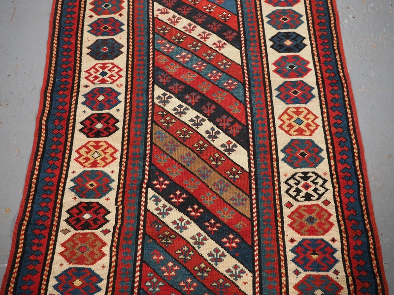 Antique Caucasian Gendje Kazak Runner -cotswold-oriental-rugs-p2230036-main-637745542137843296.JPG