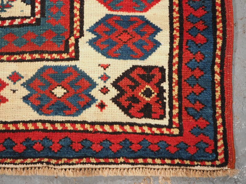 Antique Caucasian Gendje Kazak Runner -cotswold-oriental-rugs-p2230042-main-637745542258937071.JPG