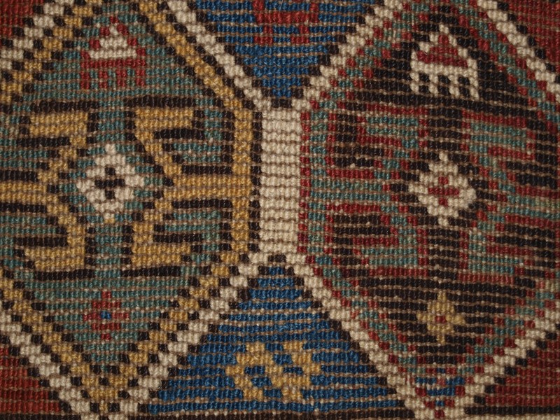 Antique Caucasian Kazak Rug with Faded Soft Colour-cotswold-oriental-rugs-p2276773-main-637774275051075074.JPG