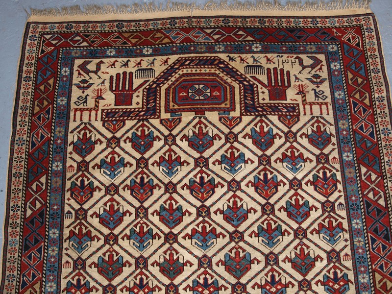 Antique Caucasian Shirvan Prayer Rug with Lattice -cotswold-oriental-rugs-p3020512-main-637756824757253195.JPG