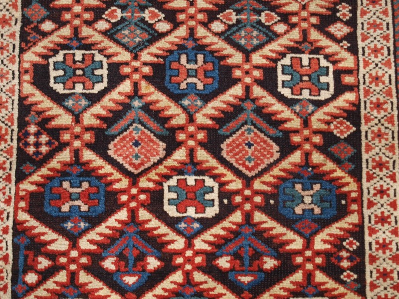Antique Caucasian Dagestan Rug with Lattice Design-cotswold-oriental-rugs-p4291644-main-637756805654208878.JPG