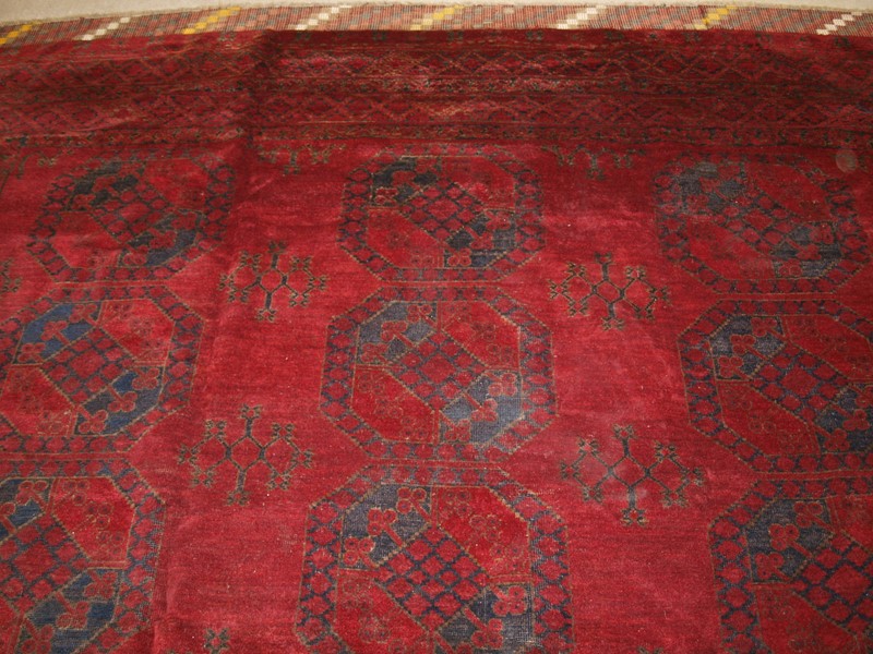 Antique Red Afghan Carpet With Traditional Ersari -cotswold-oriental-rugs-p5011637-main-637848402568248497.JPG