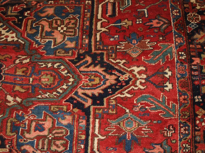 Antique Heriz Carpet with Large Medallion -cotswold-oriental-rugs-p5011778-main-637866547770080087.JPG