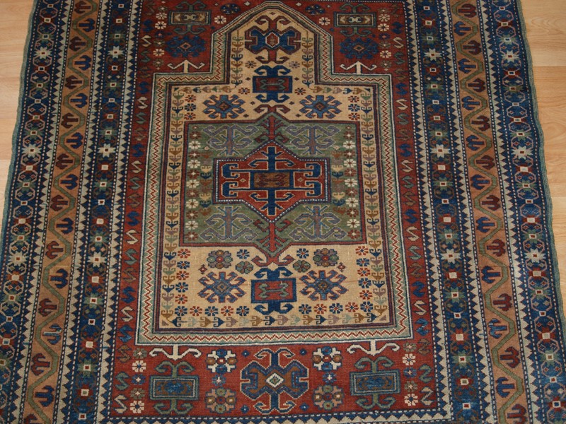 Antique Caucasian Derbent Rug Of Prayer Rug Design-cotswold-oriental-rugs-p5012035-main-637867573886588941.JPG