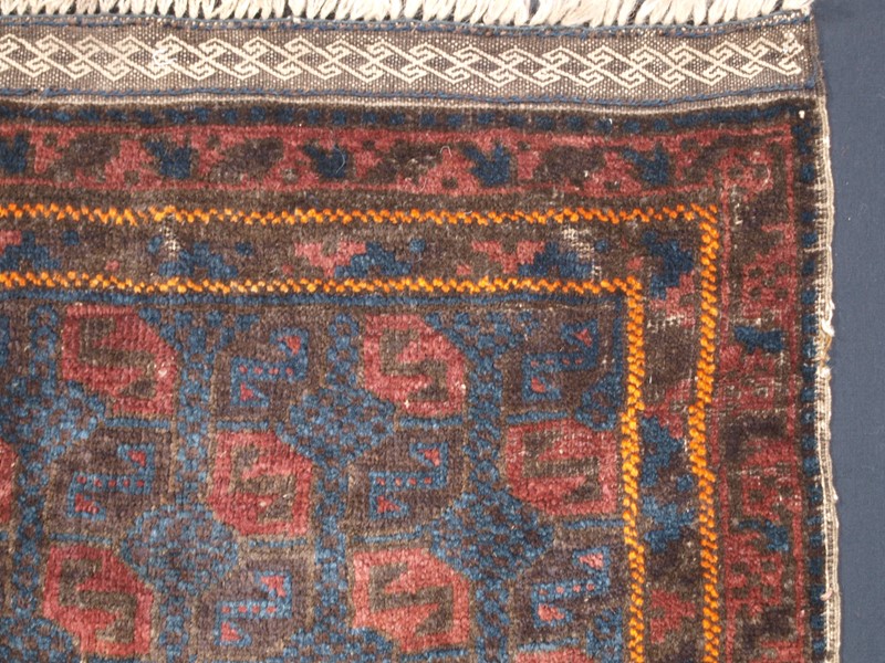 Antique Baluch Saddle Bag Face With 'Tile' Design-cotswold-oriental-rugs-p5112075-main-637813790904998739.JPG