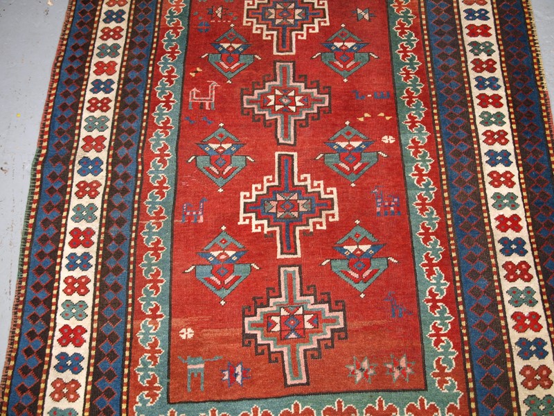 Antique Caucasian Karabagh Kazak rug, Circa 1900-cotswold-oriental-rugs-p5222616-main-637850275931564053.JPG