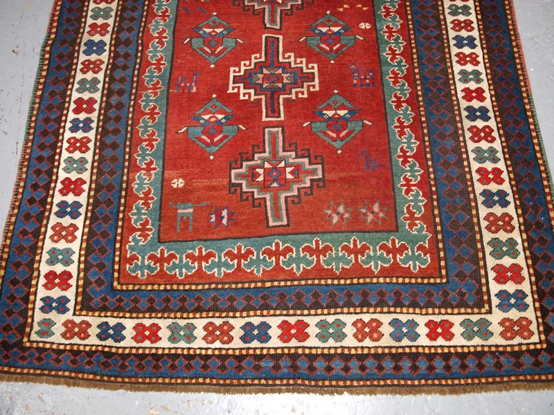 Antique Caucasian Karabagh Kazak rug, Circa 1900-cotswold-oriental-rugs-p5222617-main-637850275962032661.JPG