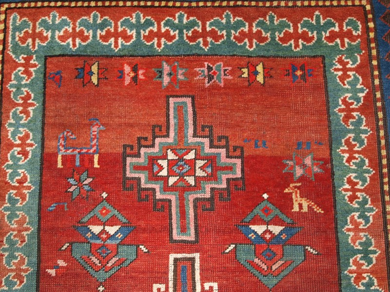 Antique Caucasian Karabagh Kazak rug, Circa 1900-cotswold-oriental-rugs-p5222620-main-637850276042657234.JPG