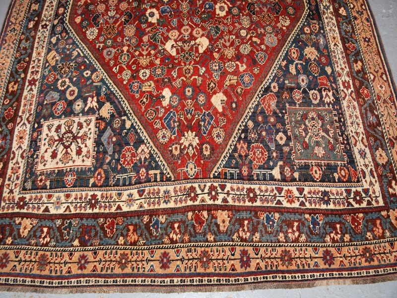 Antique Qashqai Kashkuli Rug -cotswold-oriental-rugs-p5222636-main-637831274253746480.JPG