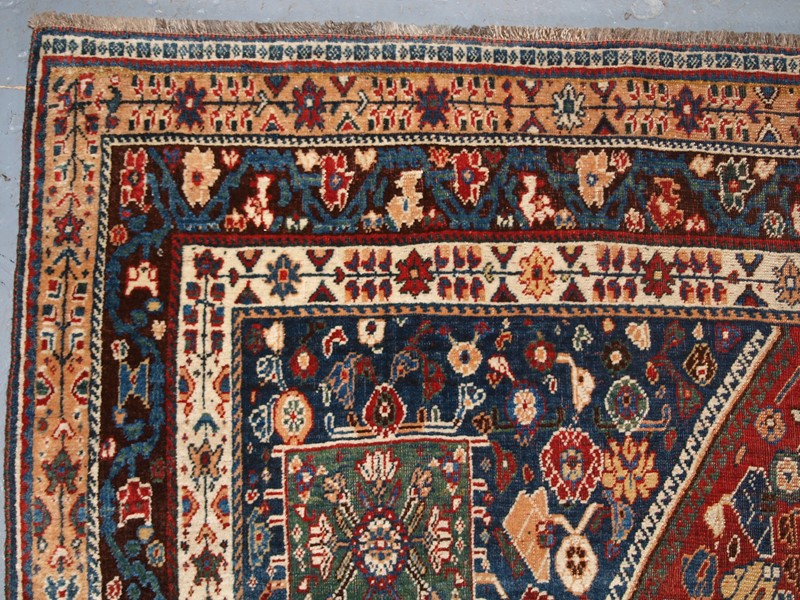 Antique Qashqai Kashkuli Rug -cotswold-oriental-rugs-p5222637-main-637831274279995903.JPG