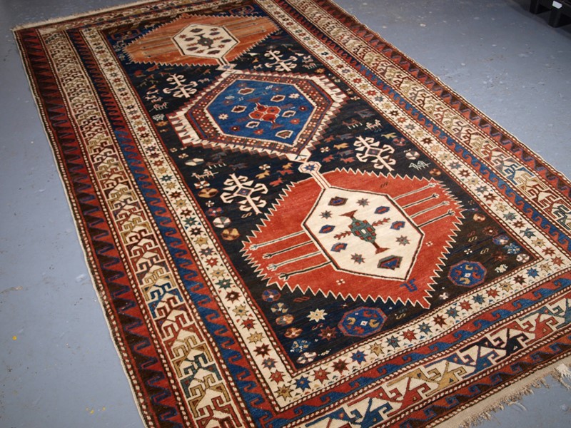 Antique Caucasian Shirvan Medallion Rug -cotswold-oriental-rugs-p5222783-main-637832093351600854.JPG