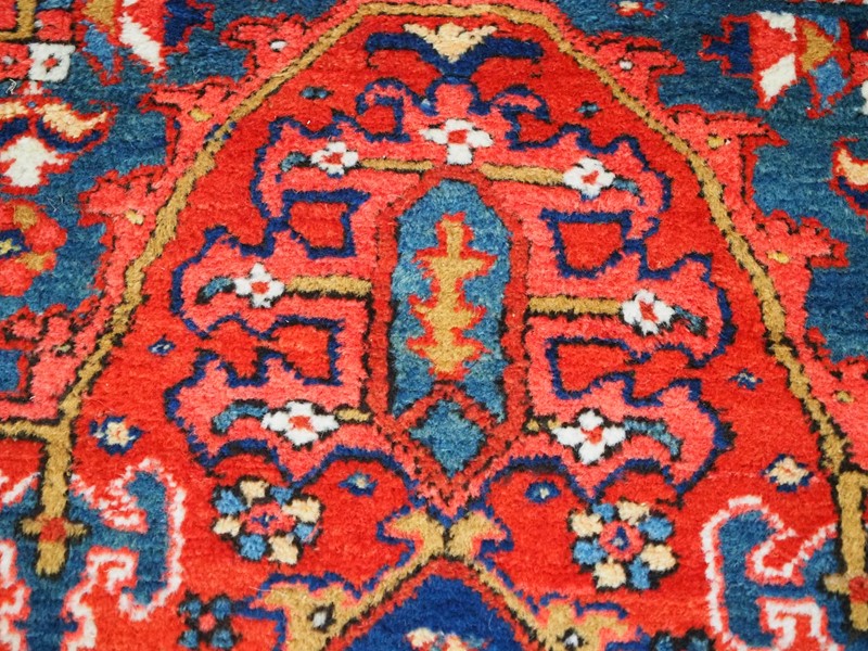 Antique Persian Heriz runner, beautiful colours-cotswold-oriental-rugs-p7270264-main-637750878895080159.JPG