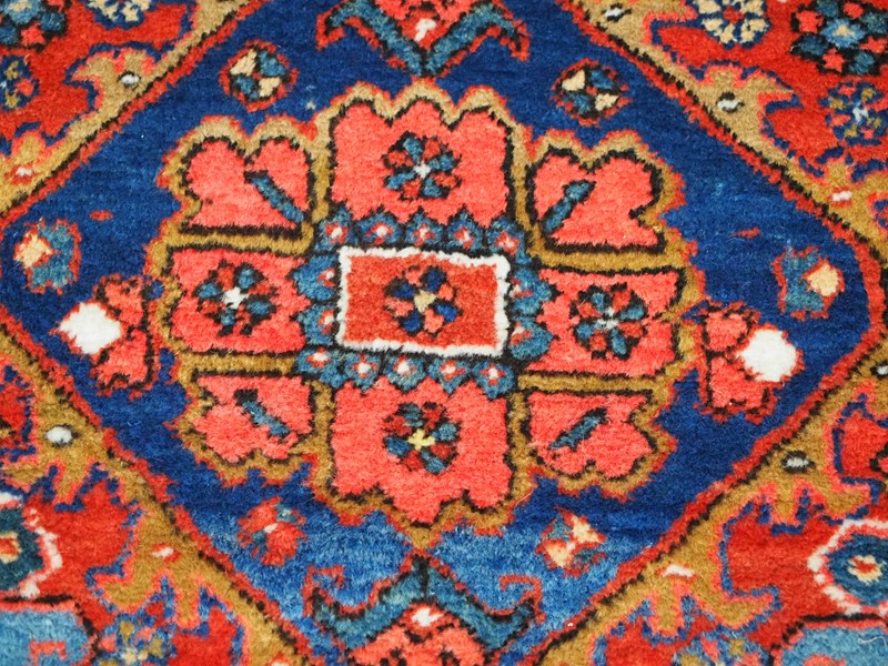 Antique Persian Heriz runner, beautiful colours-cotswold-oriental-rugs-p7270265-main-637750878914455024.JPG